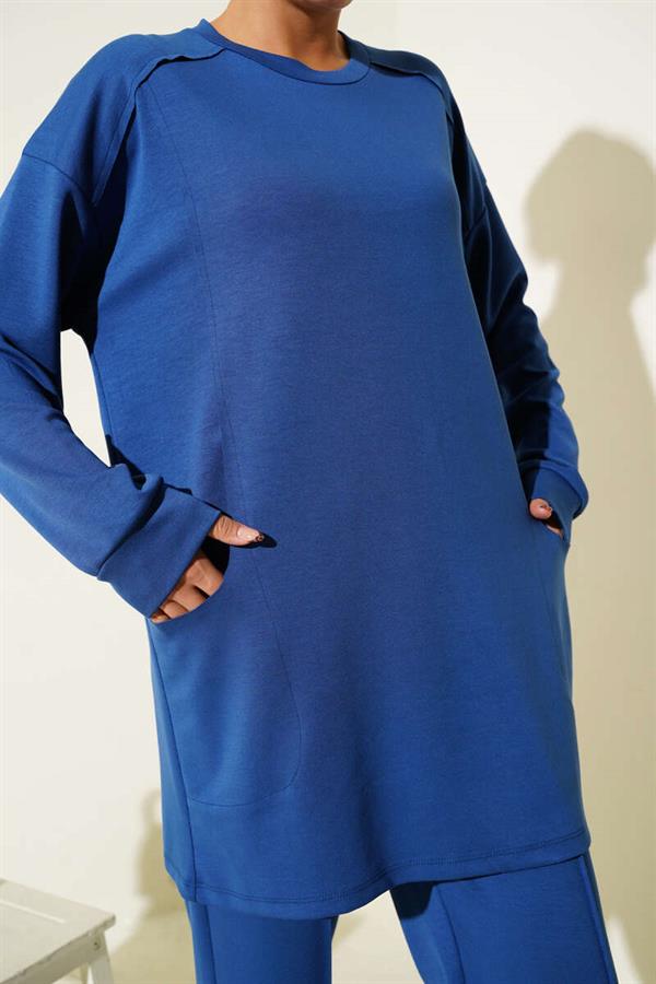 Basic Pocket 2 Piece Set Indigo