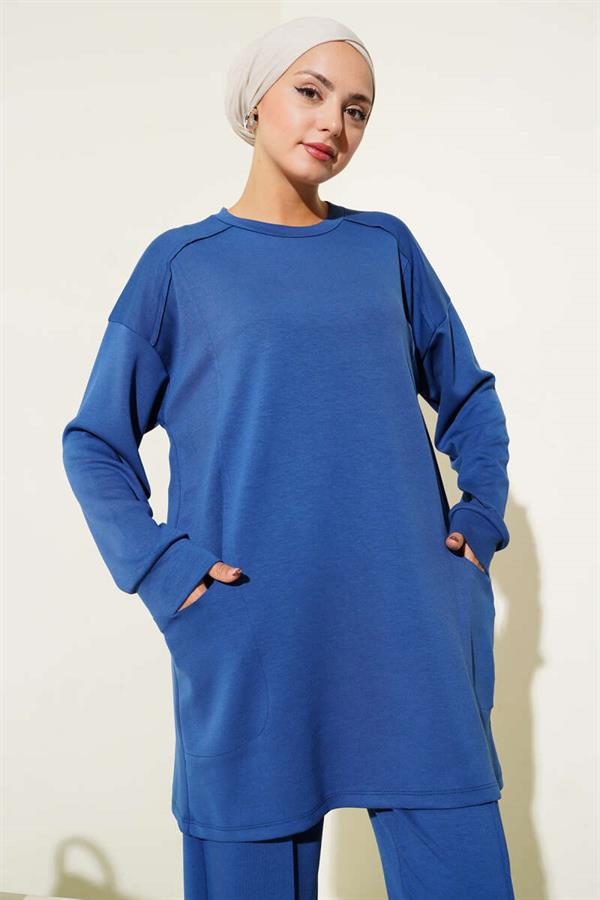 Basic Pocket 2 Piece Set Indigo