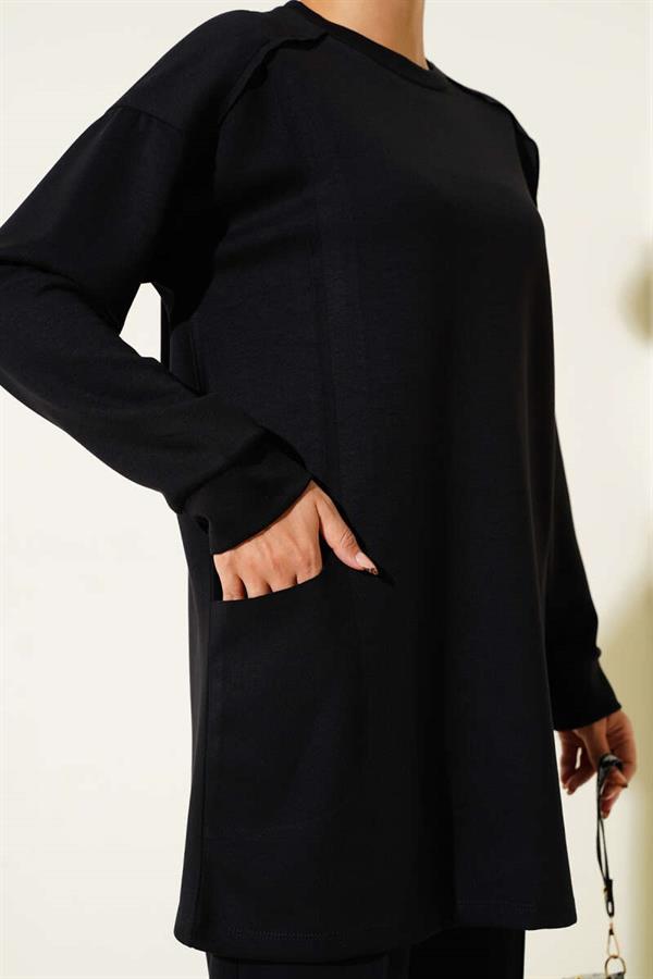 Basic Pocket 2 Piece Set Black