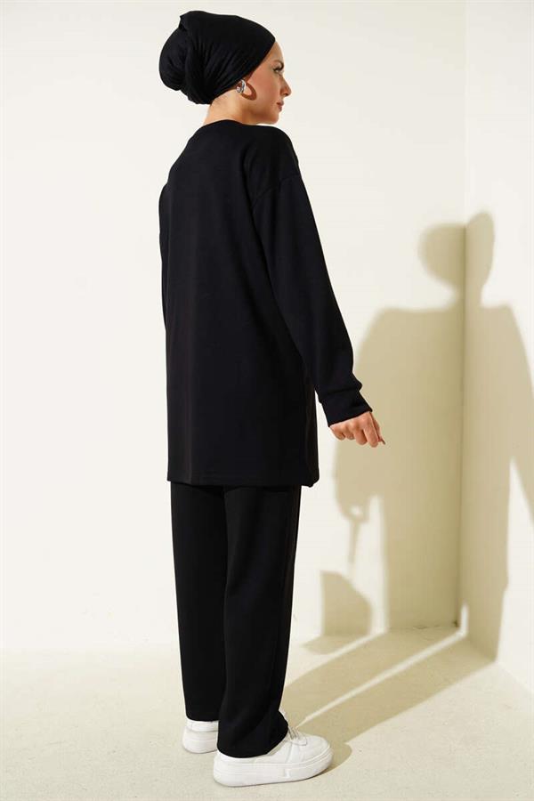 Basic Pocket 2 Piece Set Black