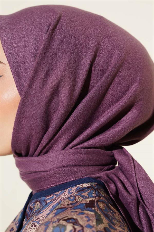 Basic Plain Winter Scarf Magenta