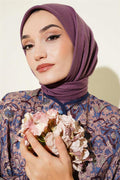 Basic Plain Winter Scarf Magenta