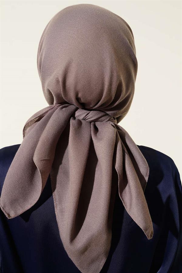 Basic Plain Winter Scarf Mink