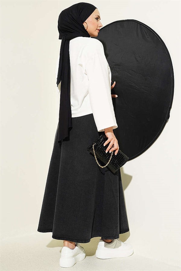 Basic Wide-Sleeve Blouse, Ecru