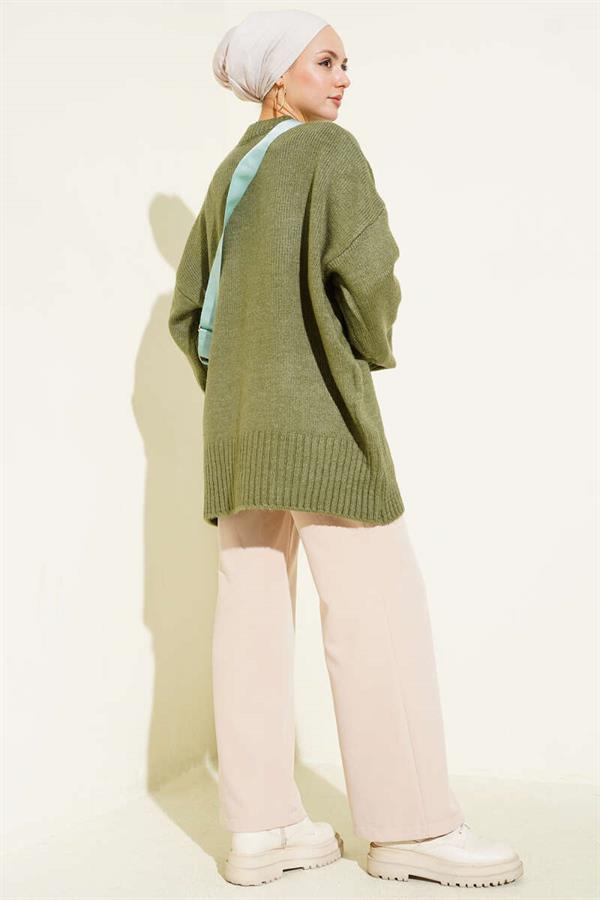 Basic Oversize Knitwear Tunic Nefti