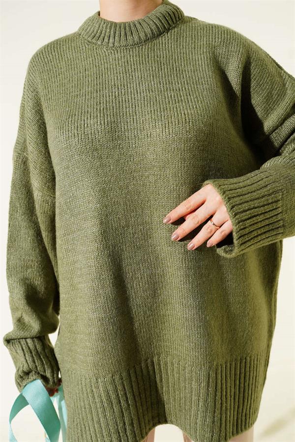 Basic Oversize Knitwear Tunic Nefti