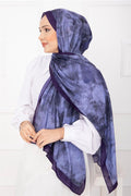 Batik Pattern Bamboo Shawl Series, Plum