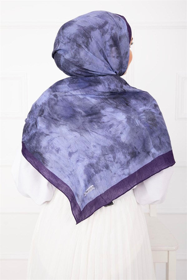 Batik Pattern Bamboo Shawl Series, Plum