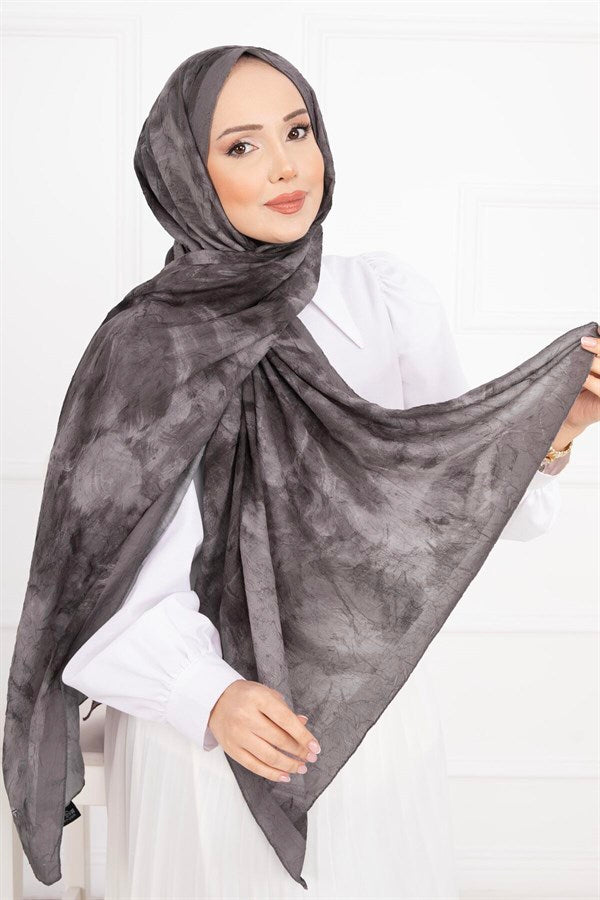 Batik Pattern Bamboo Scarf Series Stone