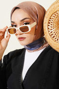 Batik Pattern Demore Scarf Camel