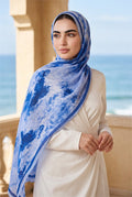 Batik Pattern Scarf Series Indigo