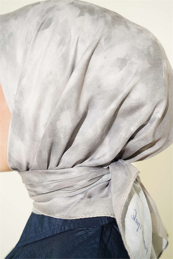 Batik Pattern Soft Scarf Sand Naphti