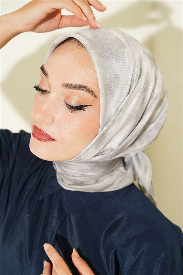 Batik Pattern Soft Scarf Sand Naphti