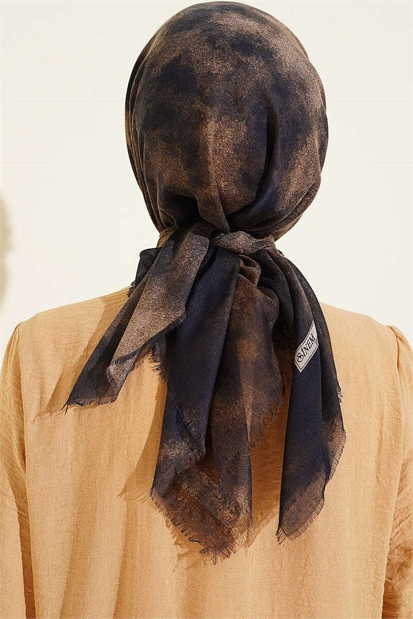 Batik Pattern Soft Knit Series Scarf Parliament