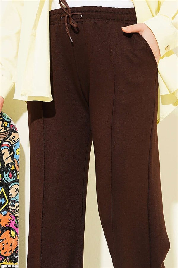 Belted Trousers, Brown
