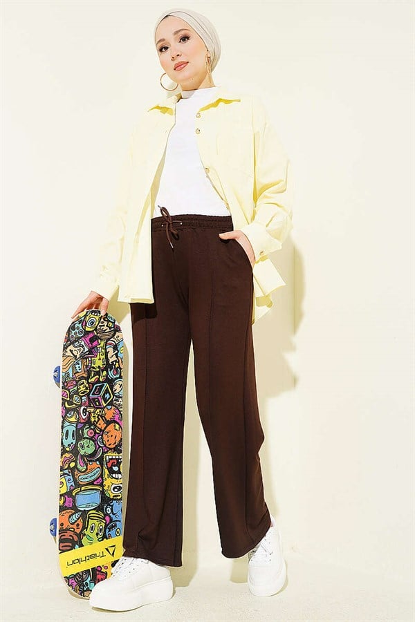 Belted Trousers, Brown