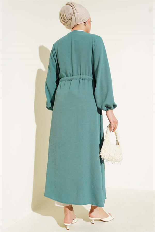 Waist Tunnel Tied Cape Green