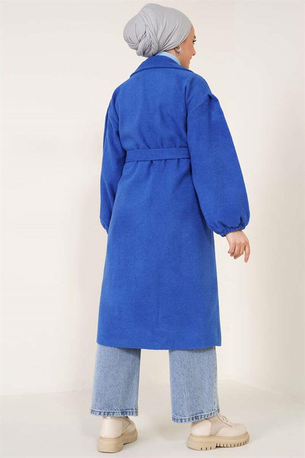 Elasticated Wrists Cashmere Coat Saks