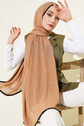 Bronze-trimmed Muslin Shawl