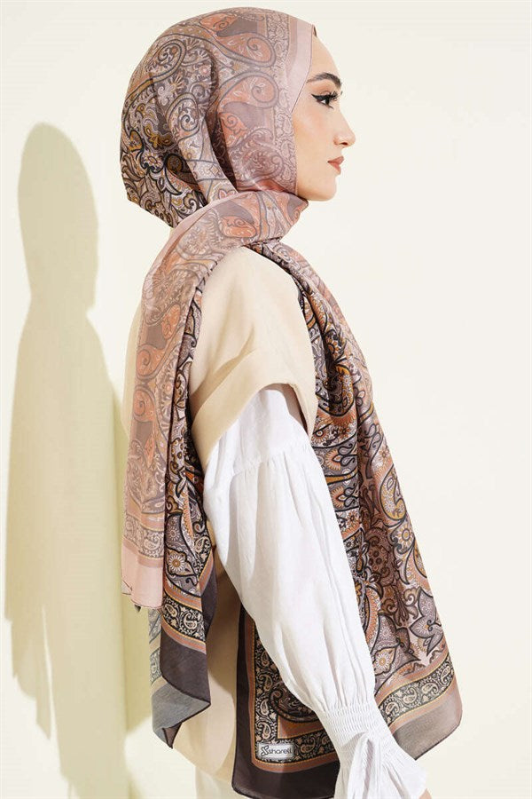 Bohemian Inspired Shawl Anthracite