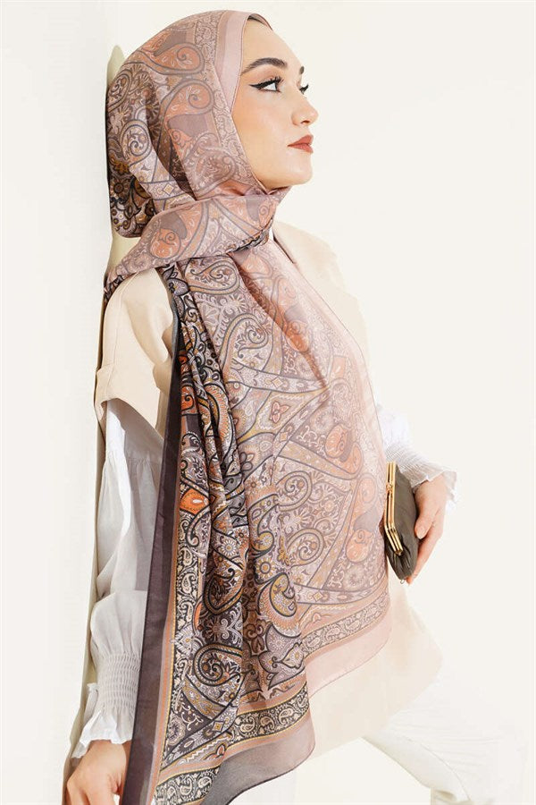 Bohemian Inspired Shawl Anthracite