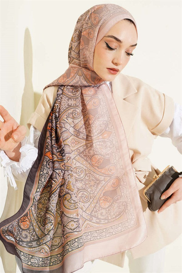 Bohemian Inspired Shawl Anthracite