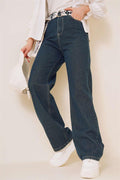 Straight Leg Medium Tint Jeans