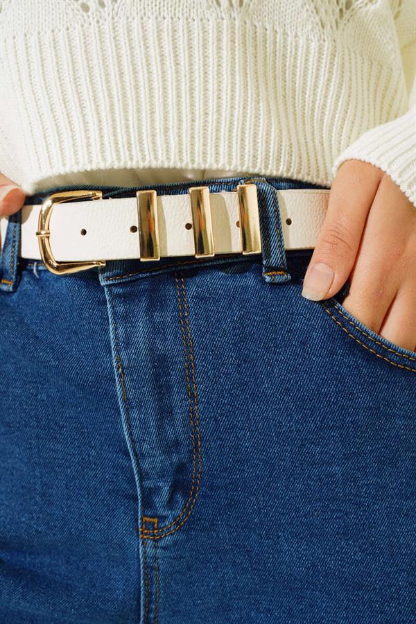 Straight Leg Ripped Jeans Denim Blue