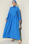 Cross Bust Dress in Saks
