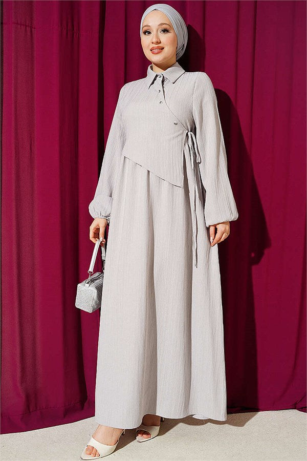 Cross Bust Dress Stone