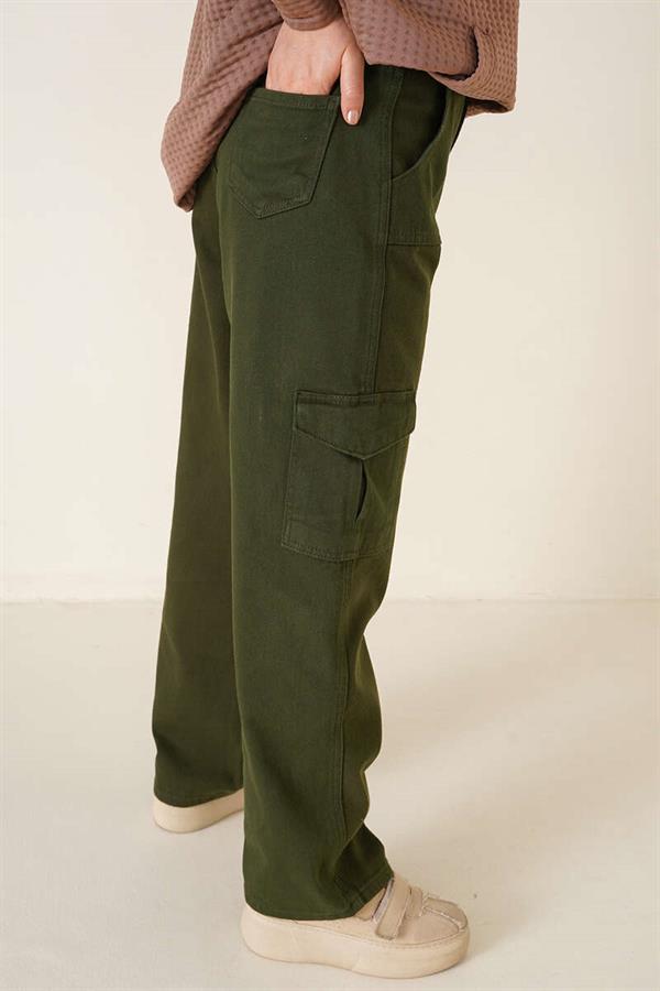 Pocket Cargo Pants Khaki