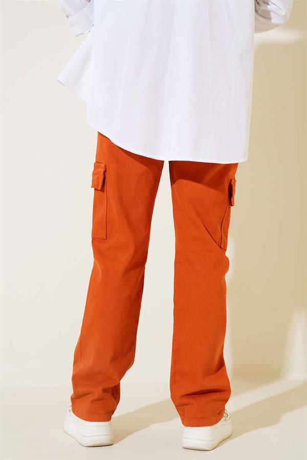 Cargo Pants with Pockets Tile