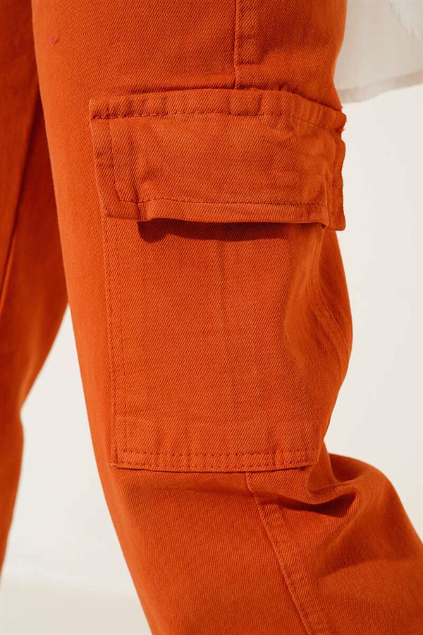 Cargo Pants with Pockets Tile