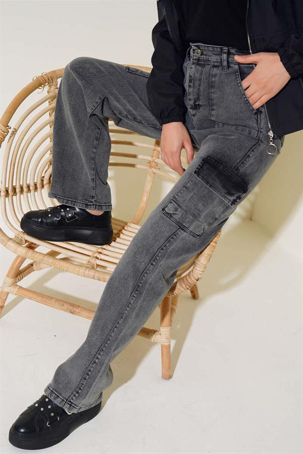  Pocket Cargo Pants Dark Snow