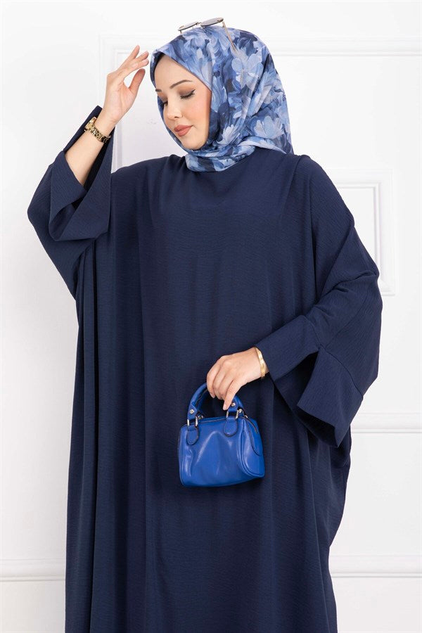 Ceyda Hijab Abaya Navy Blue