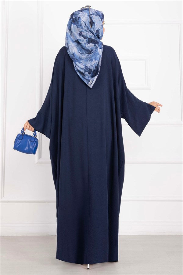 Ceyda Hijab Abaya Navy Blue