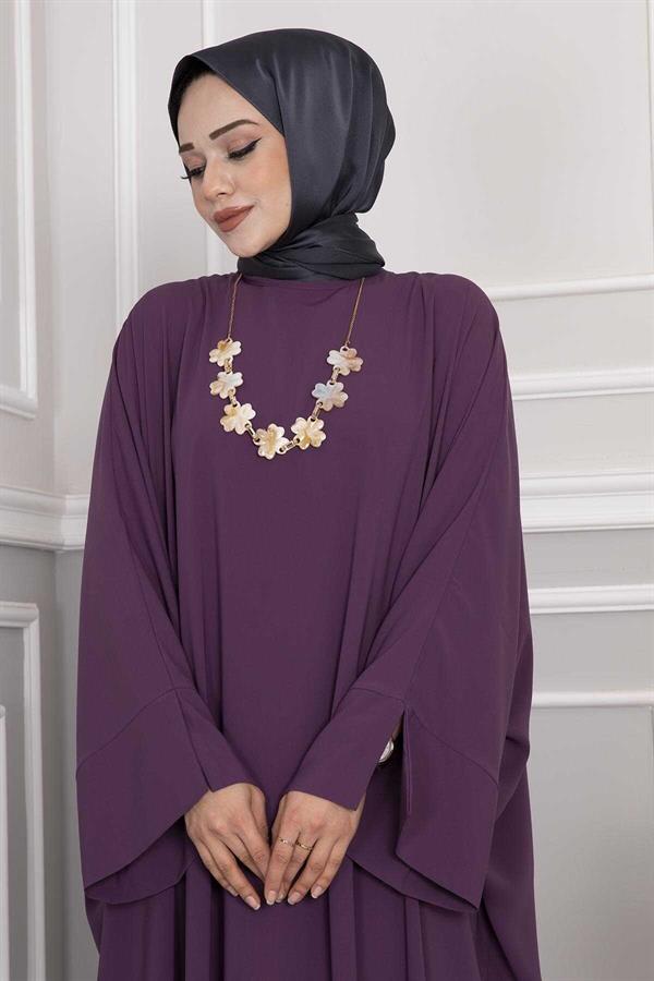 Ceyda Hijab Abaya Purple
