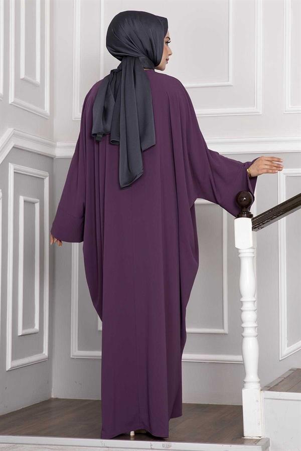 Ceyda Hijab Abaya Purple