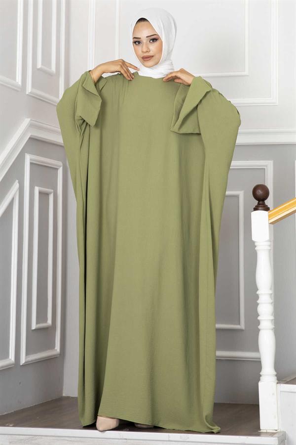 Ceyda Hijab Abaya Oil Green