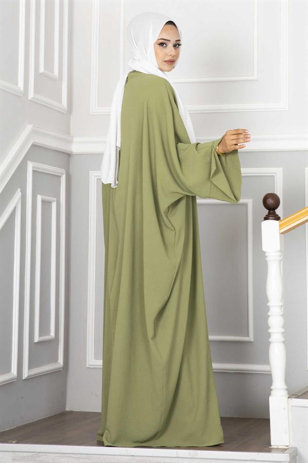 Ceyda Hijab Abaya Oil Green