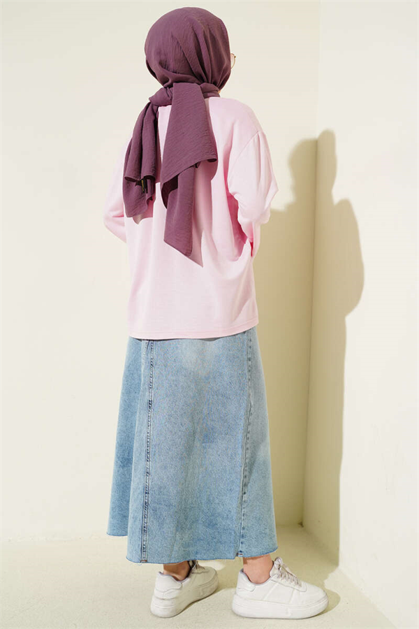 Floral Embroidered Loisha Blouse Pink