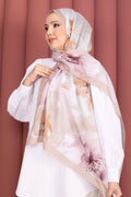 Floral Pattern Shawl Series Beige