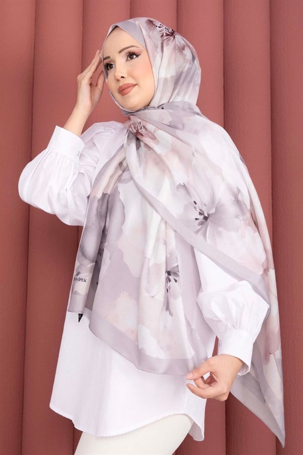 Flower Motif Shawl Series Stone