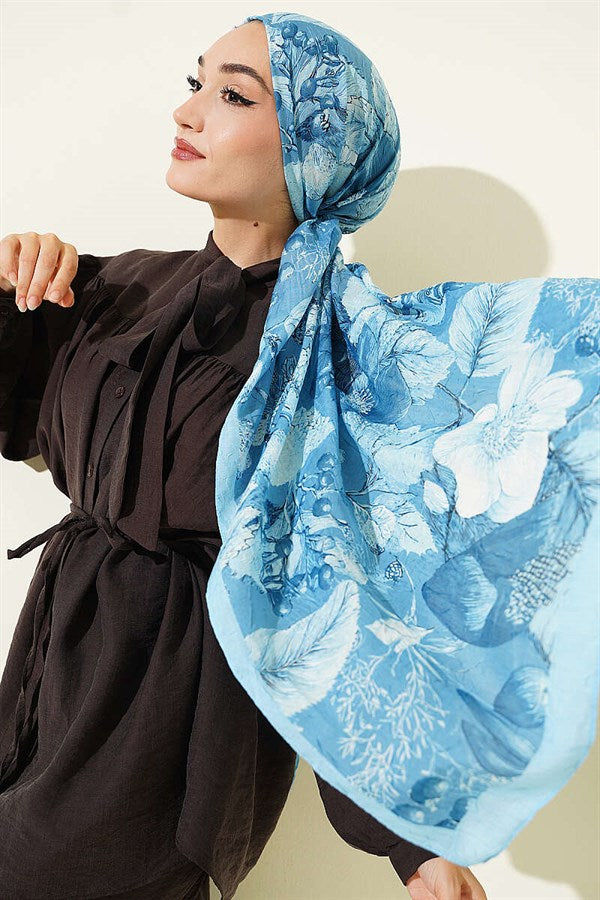 Floral Bamboo Kras Blue Series Assortment 1