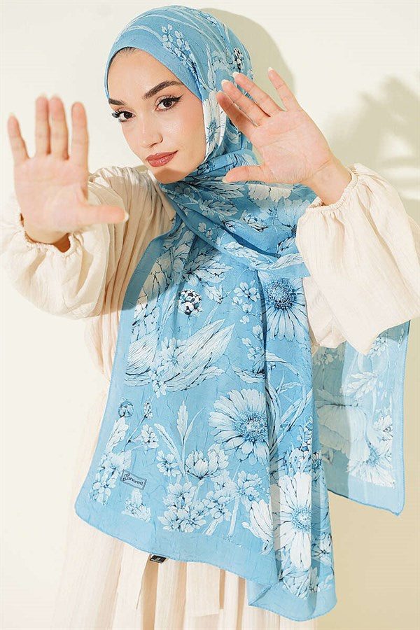 Floral Bamboo Kras Blue Series Assortment 11
