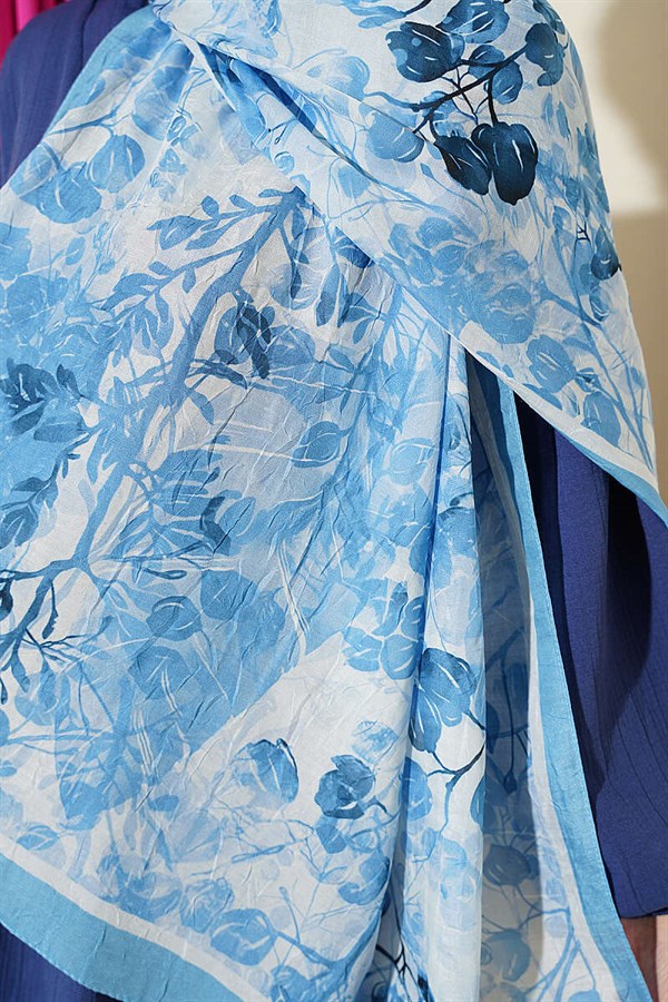 Floral Bamboo Kras Blue Series Assortment 7