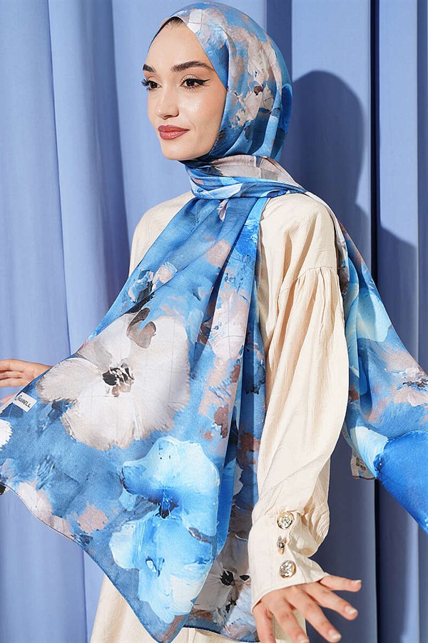 Floral Digital Pattern Shawl Pot