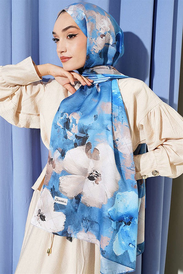 Floral Digital Pattern Shawl Pot