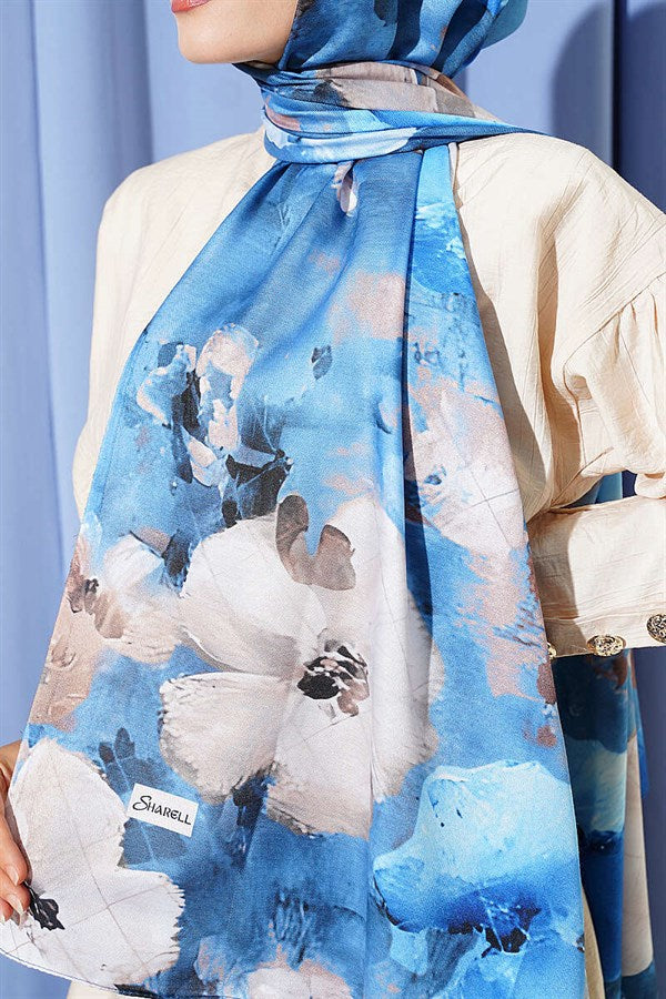Floral Digital Pattern Shawl Pot