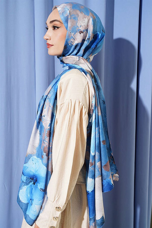Floral Digital Pattern Shawl Pot